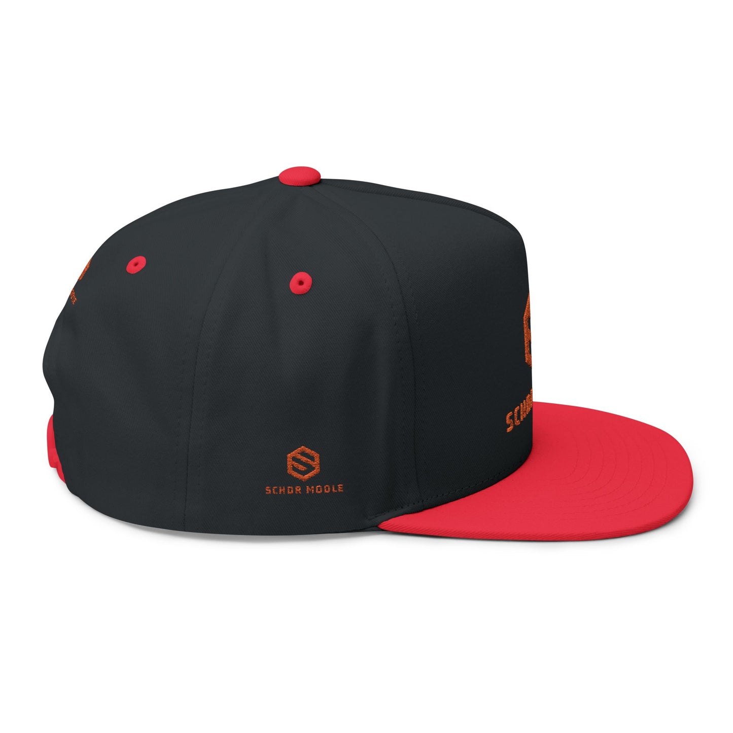 Stylish Flat Bill Cap with Unique Embroidery, Hip Hop Fashion Hat, Streetwear Accessory, Gift for Trendsetters, Unisex Cap