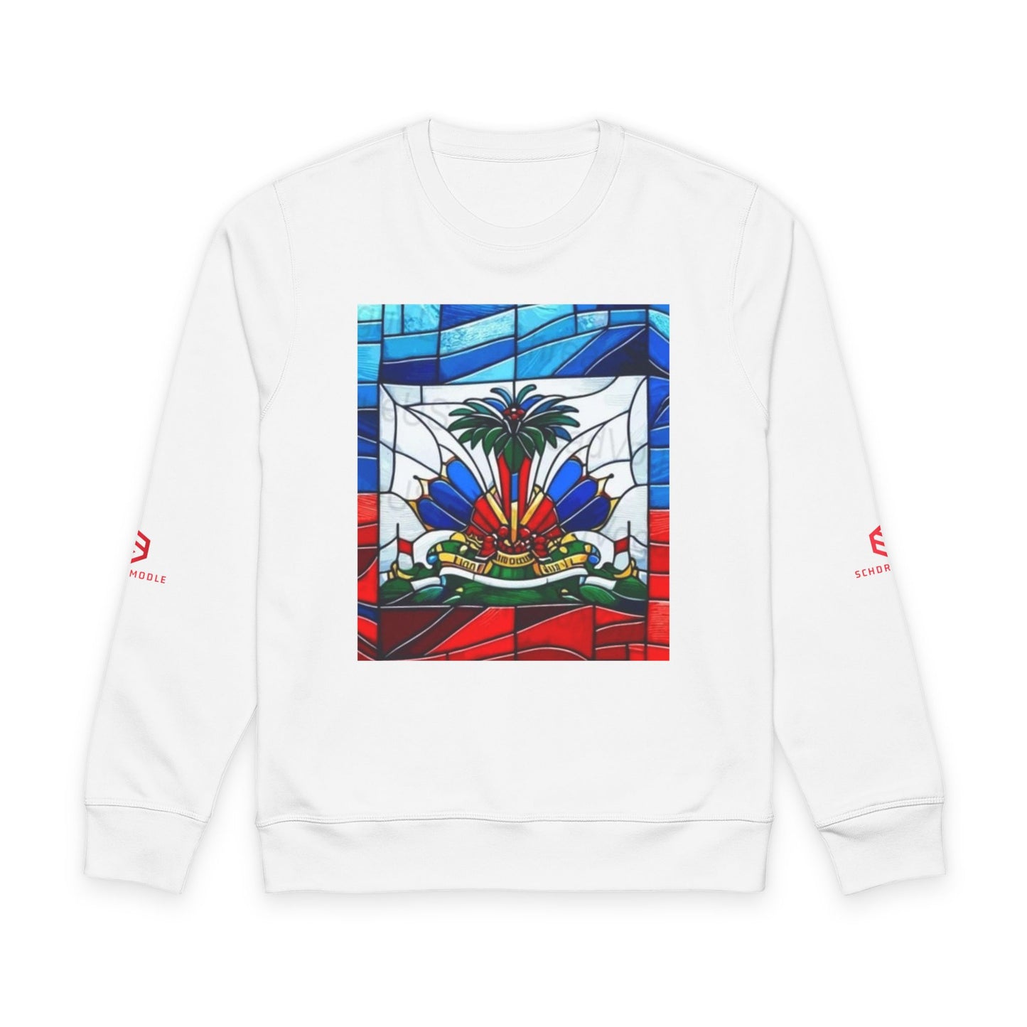 Minimal Logo Sweatshirt — SCHDR MDL Branded Crewneck
